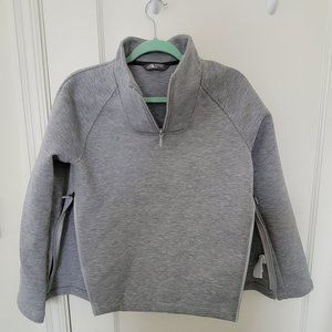 Northface sweatshirt with side zippers